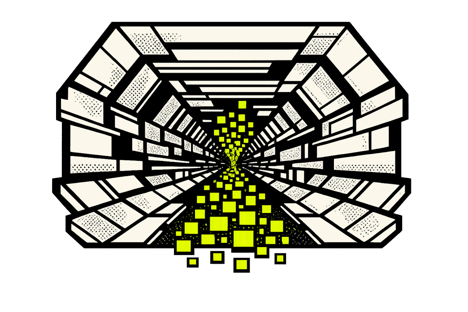Illustration: armored data tunnel
